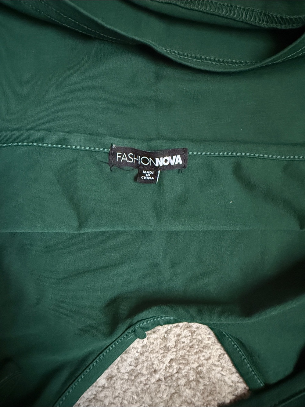 Fashionova Green Halter Tank Top with '07' Graphic - Picture 3 of 3